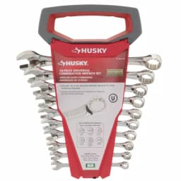 Husky 10-Piece Metric Universal Combination Wrench Set thumbnail 5
