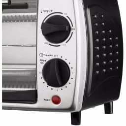 Brentwood Appliances TS-345B 4-Slice Toaster Oven and Broiler, 700W, Black thumbnail 2