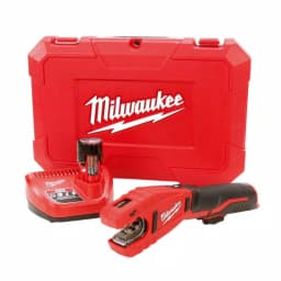 Milwaukee M12 12V Lithium-Ion Cordless Copper Tubing Cutter Kit with 1.5 Ah Battery and Charger thumbnail 1