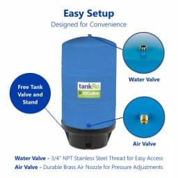 Express Water 20 Gallon Reverse Osmosis Storage Pressure Tank - RO Water Filtration Expansion Tank thumbnail 5