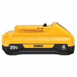 DEWALT 20V MAX Compact Lithium-Ion 4.0 Ah Battery Pack (4-Pack) thumbnail 3