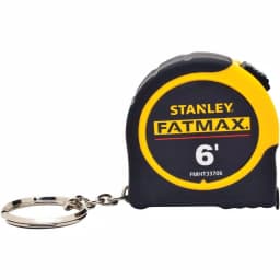 Stanley FATMAX 6 ft. Keychain Pocket Tape Measure, 1/2 in. Width, Metal Blade thumbnail 3