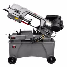 JET HVBS-712 3/4 HP 7 in. x 12 in. Metalworking Horizontal and Vertical Band Saw with Closed Stand thumbnail 1