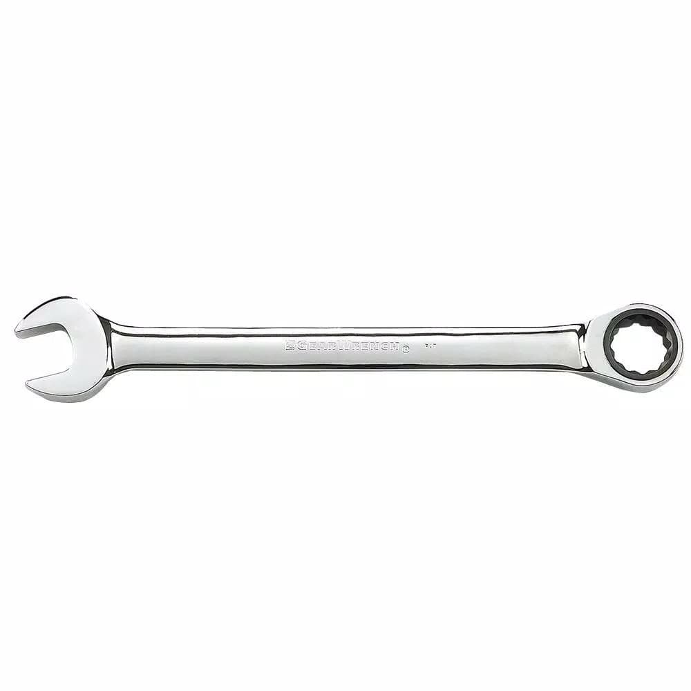 GearWrench 1-5/8 in. Ratcheting Combination Wrench, 5° Swing Arc