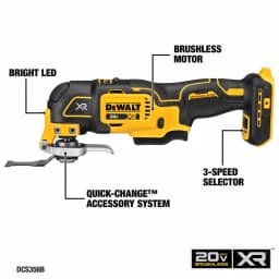 DEWALT 20V MAX Cordless 6-Tool Combo Kit with 4.0Ah & 2.0Ah Batteries and Charger thumbnail 12