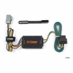CURT Custom 4-Way Flat Trailer Wiring Harness for Chevy Equinox & Pontiac Torrent thumbnail 4