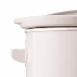 Brentwood Appliances Brentwood 8 Qt. White Slow Cooker with Removable Ceramic Pot and Glass Lid thumbnail 6