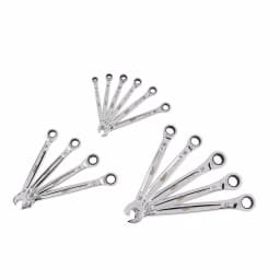 Milwaukee 30-Piece SAE and Metric Ratcheting Combination Wrench Set thumbnail 11