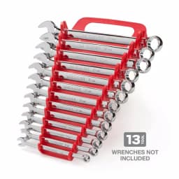 TEKTON 13-Tool Store-and-Go Wrench Rack Keeper, Red thumbnail 2
