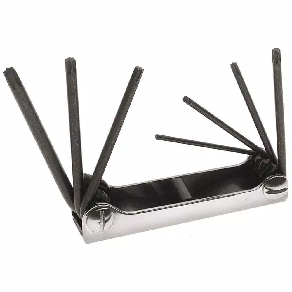 Klein Tools Folding TORX Set, 7-Piece Screwdriver Set