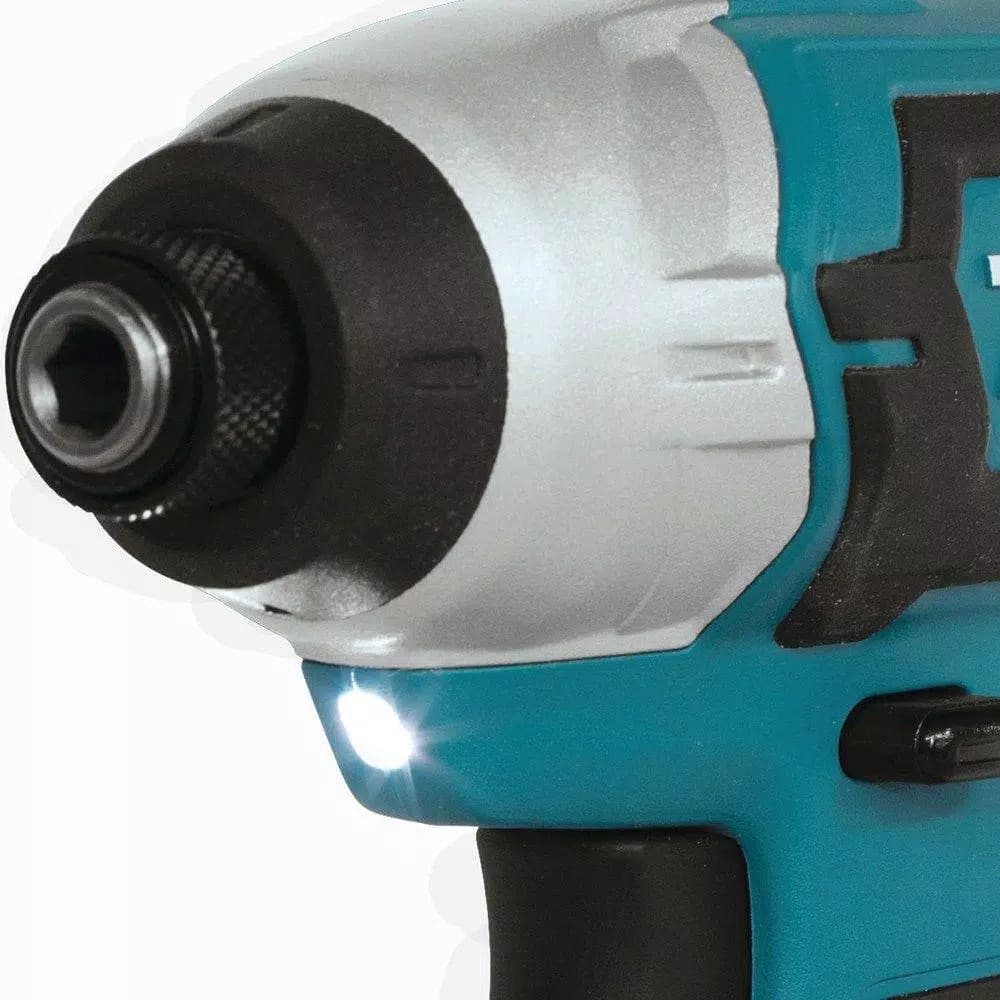 Makita 12V MAX CXT Cordless 1/4 in. Impact Driver Kit with (2) 2.0Ah Batteries, Charger, and Hard Case