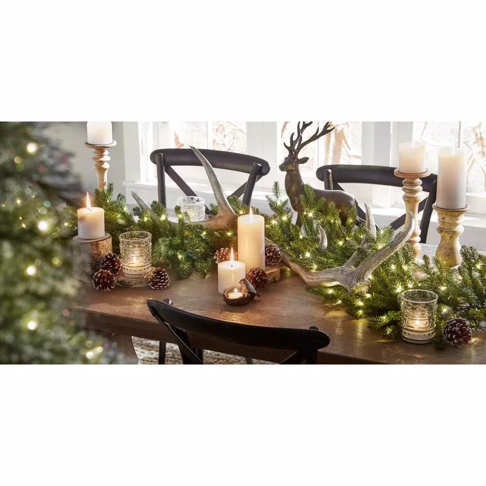 Zest Candle 10 in. White Straight Taper Candles, 12-Set
