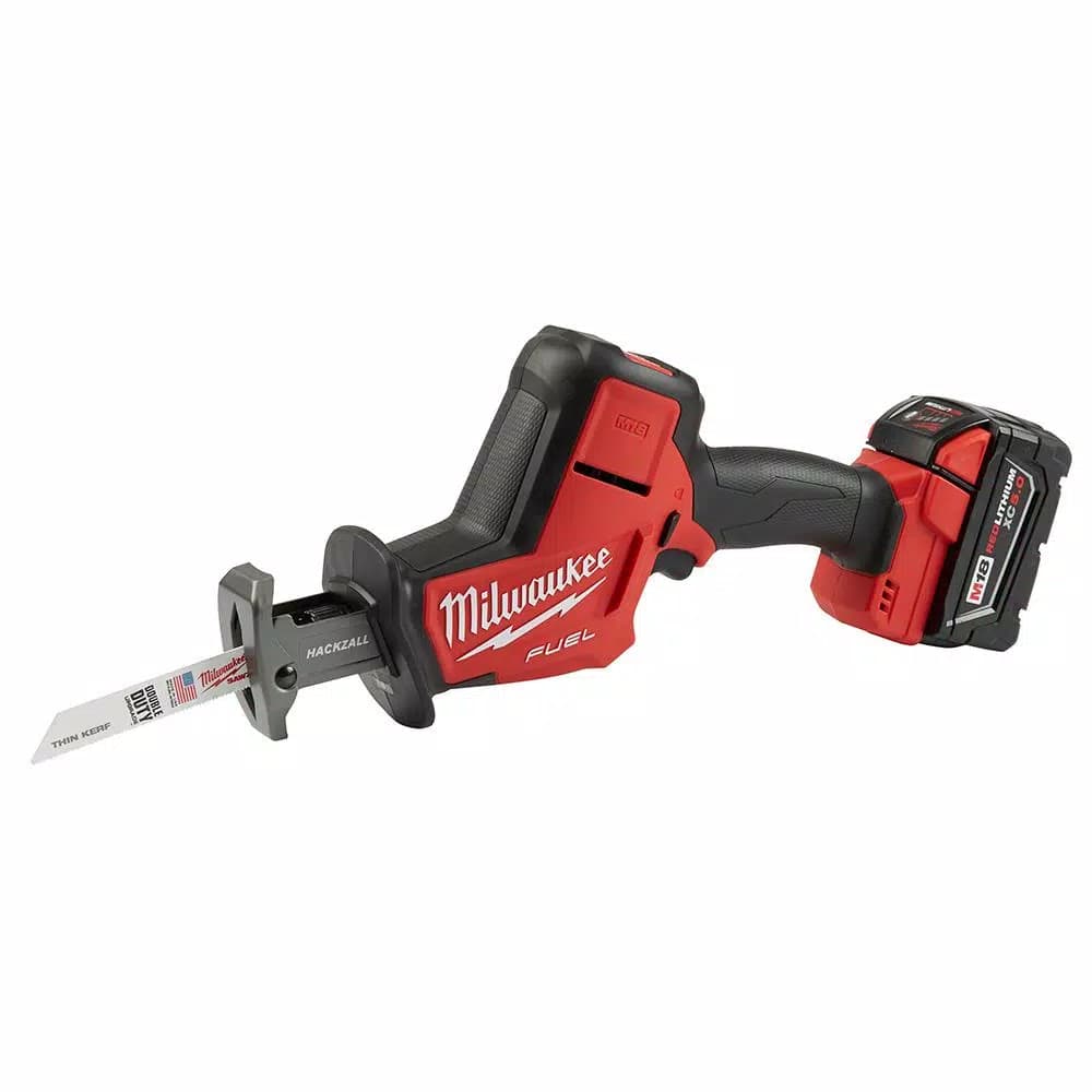 Milwaukee M18 FUEL 18V Brushless Cordless HACKZALL Reciprocating Saw Kit with 5.0 Ah Battery & Charger