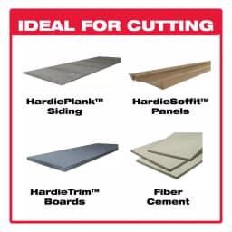 Diablo 7-1/4 in. 4-Tooth Polycrystalline Diamond (PCD) Tipped Fiber Cement Saw Blade thumbnail 2