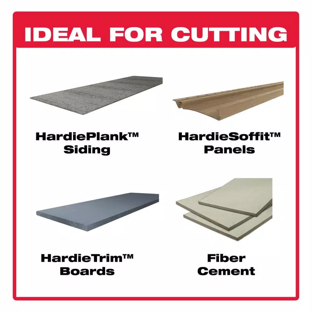 Diablo 7-1/4 in. 4-Tooth Polycrystalline Diamond (PCD) Tipped Fiber Cement Saw Blade