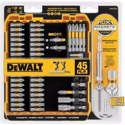 DEWALT MAXFIT 45-Piece Screwdriver Bit Set with Magnetic Bit Tip Holder thumbnail 3