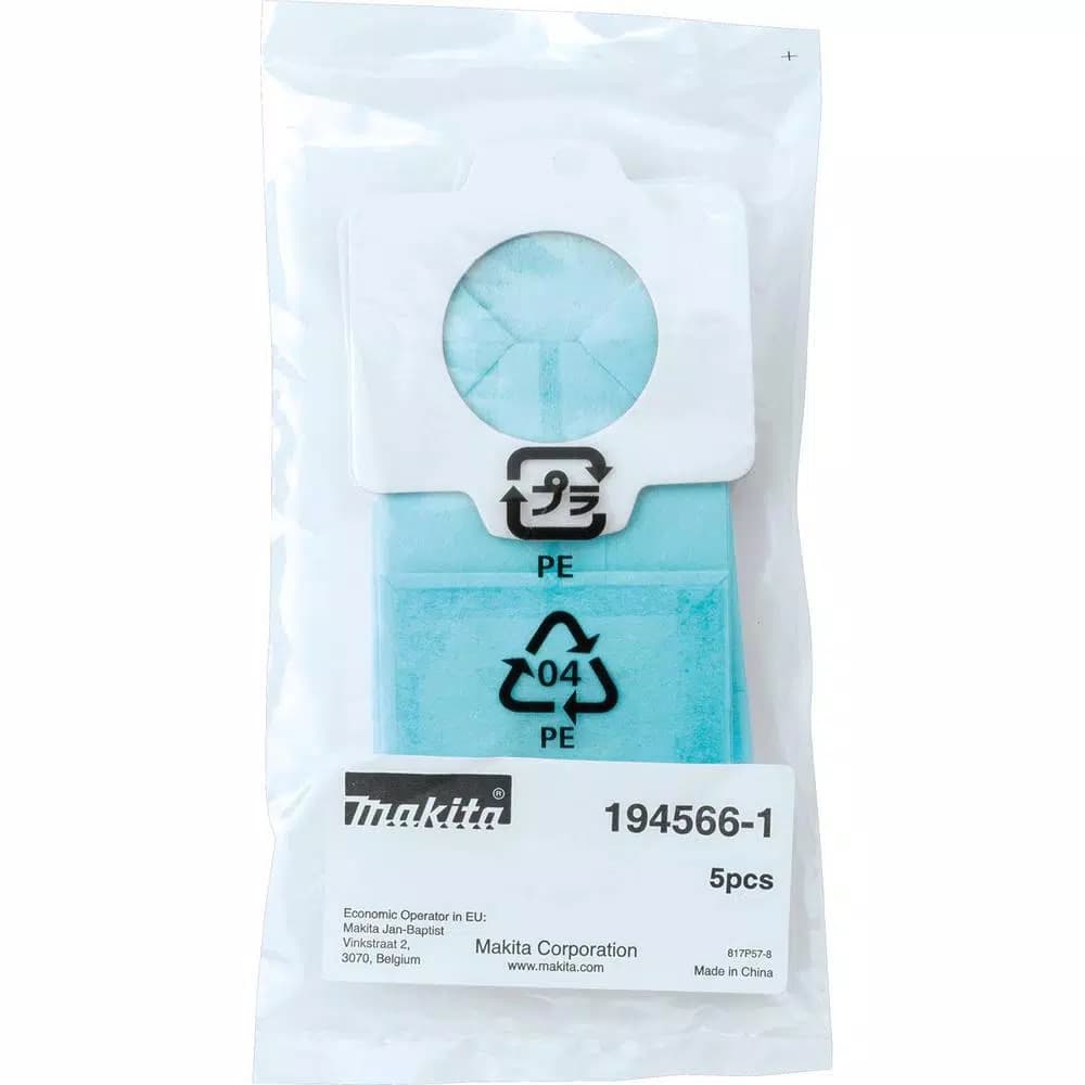 Makita Paper Filter for 4013D Dust Extractors (5-Pack)