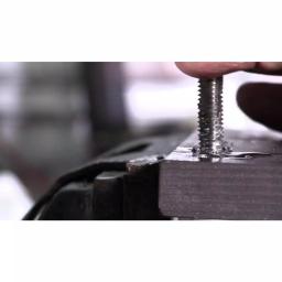 Drill America 40-Piece Carbon Steel NC and NF Tap and Die Set with Round Dies thumbnail 3