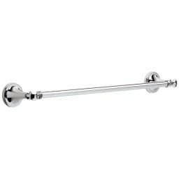 Delta Silverton 24 in. Polished Chrome Towel Bar, Modern Wall Mounted Design thumbnail 1