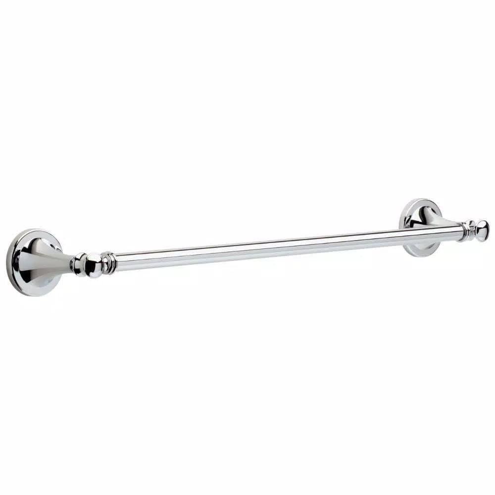 Delta Silverton 24 in. Polished Chrome Towel Bar, Modern Wall Mounted Design