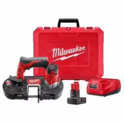 Milwaukee M12 12V Lithium-Ion Cordless Sub-Compact Band Saw XC Kit thumbnail 1