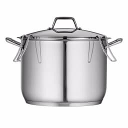 Tramontina Gourmet Prima 16 Qt. Stainless Steel Stock Pot Set with Lid and 4-Piece Pasta Inserts thumbnail 2