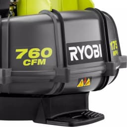 RYOBI 38cc Gas Backpack Leaf Blower, 760 CFM, 175 MPH, 2-Cycle thumbnail 9