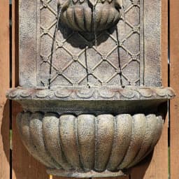 Sunnydaze Decor Venetian Florentine Stone Outdoor Wall Water Fountain thumbnail 4