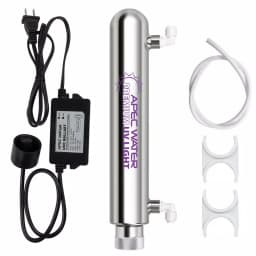 APEC Water Systems APEC Stainless Steel UV Ultra Violet Sterilizer Water Filter Cartridge Kit thumbnail 1