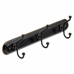 Delta Porter Triple Towel Hook, Oil Rubbed Bronze thumbnail 1