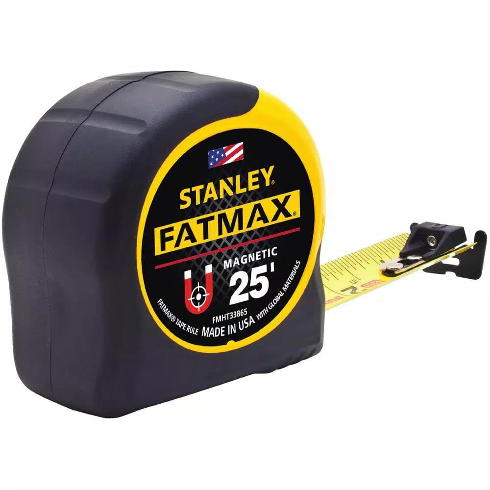 Stanley FATMAX 25 ft. Magnetic Tape Measure, 1-1/4 in. Wide (4-Pack)