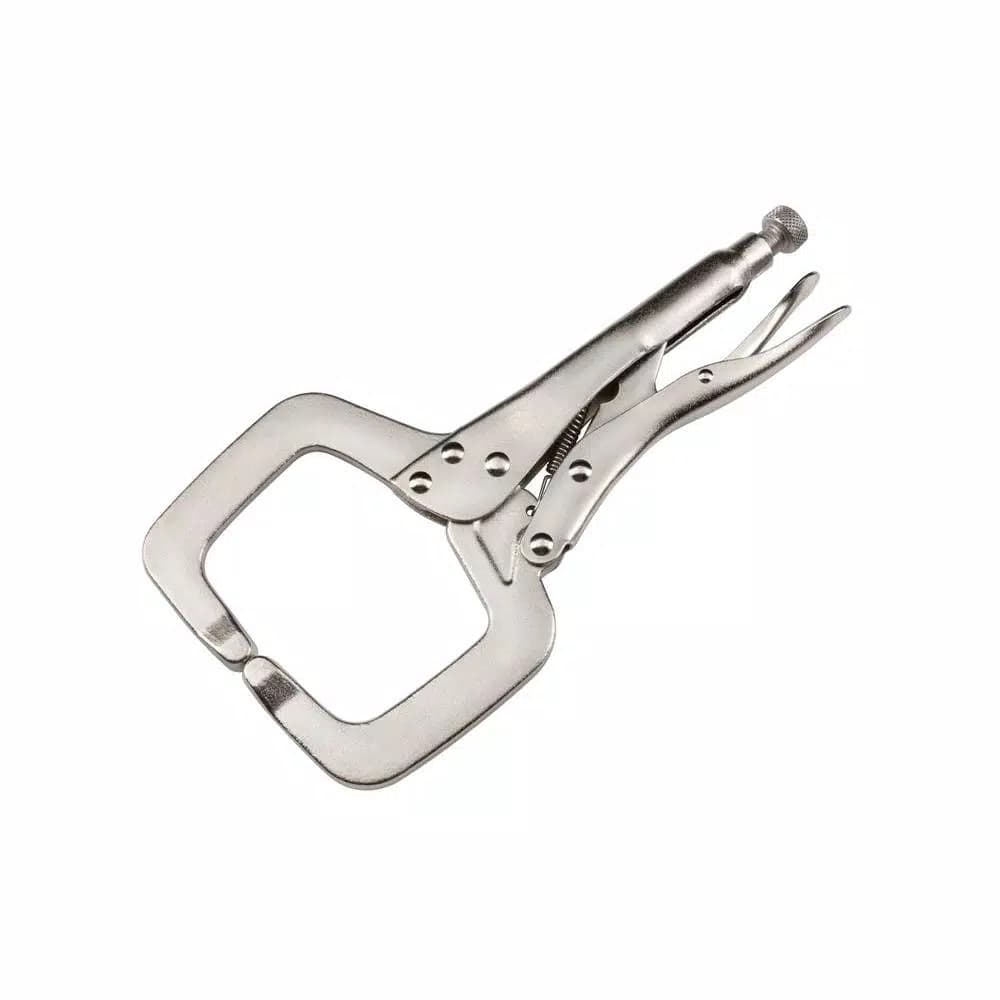 TEKTON 11 in. Locking C-Clamp with Forged Steel Jaws