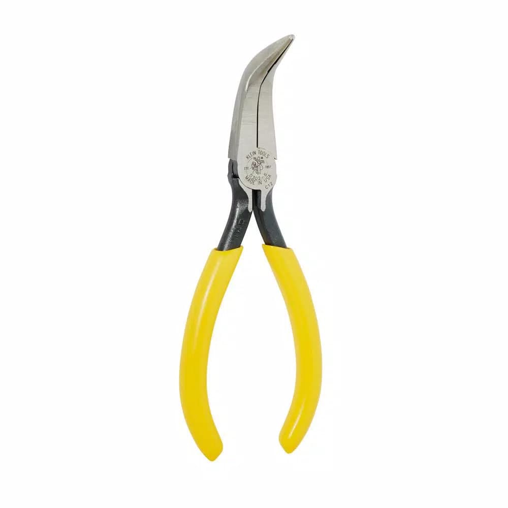 Klein Tools 6-3/8 in. Curved Long Nose Pliers