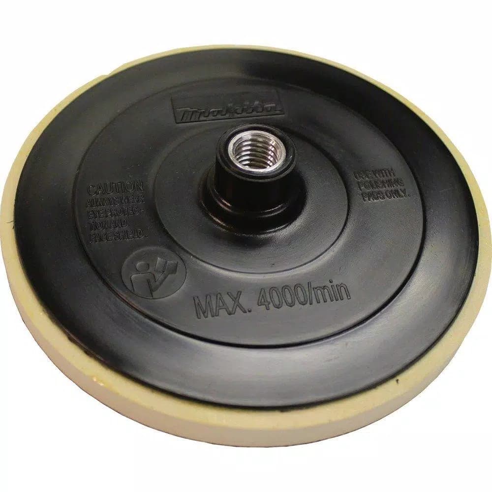 Makita 7 in. Hook and Loop Backing Pad with 5/8-11 UNC Arbor