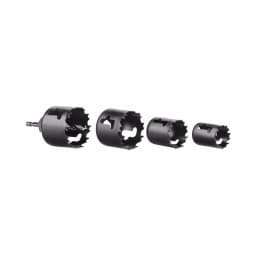 RYOBI 5-Piece Carbon Hole Saw Set for Wood Drilling thumbnail 3