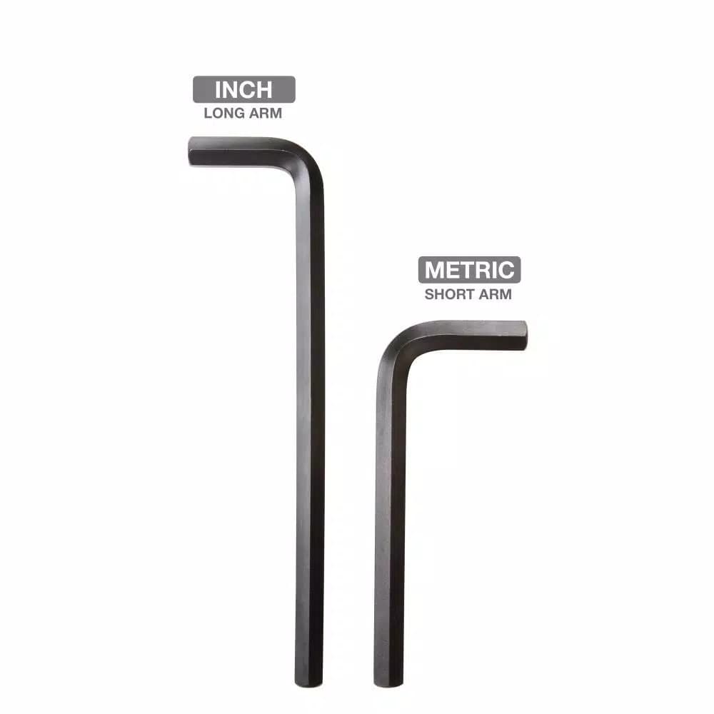 TEKTON 30-Piece Hex Key Wrench Set, 0.028-3/8 in. and 0.7-10 mm SAE/Metric