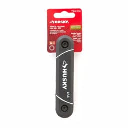 Husky 9-Piece SAE Folding Hex Key Set, Alloy Steel thumbnail 2