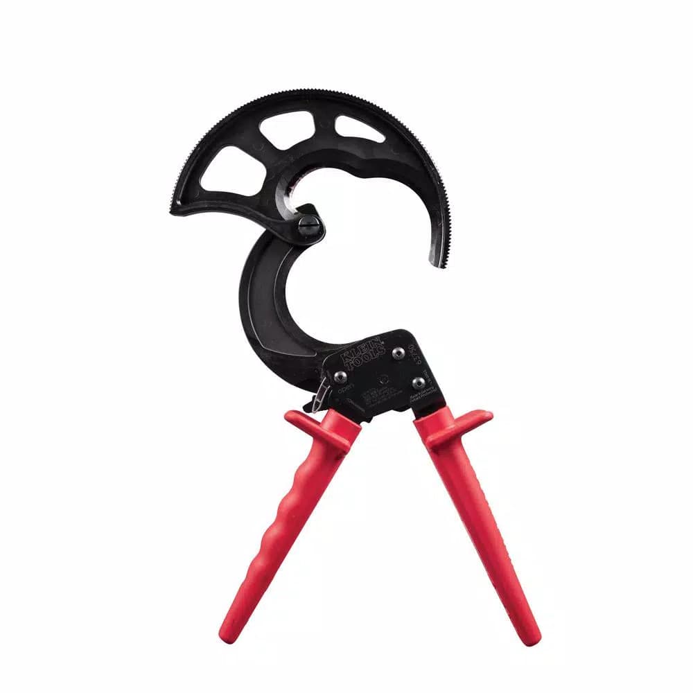 Klein Tools 12-1/8 in. Ratcheting Cable Cutter for Copper and Aluminum