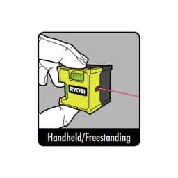 RYOBI Laser Cube Compact Handheld and Freestanding Laser Level thumbnail 6