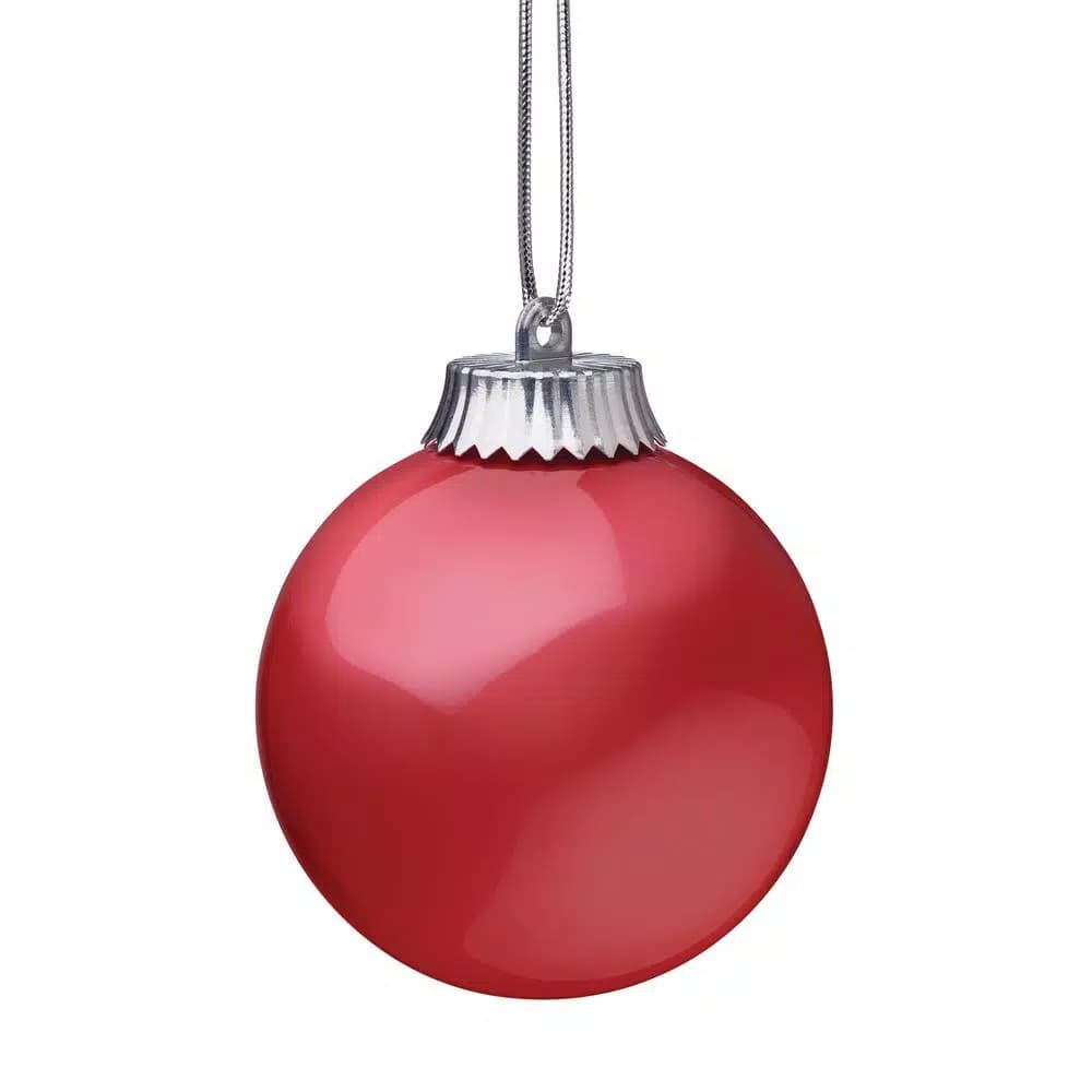 Xodus Innovations 5 in. Red LED Outdoor Hanging Globe Ornament - Battery Operated Specialty Lights