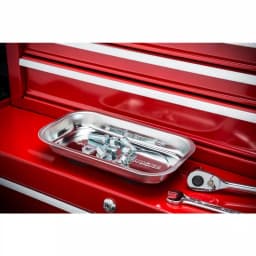 Husky Magnetic Parts Tray, 9 in. x 5 in. Stainless Steel Tool Organizer thumbnail 3