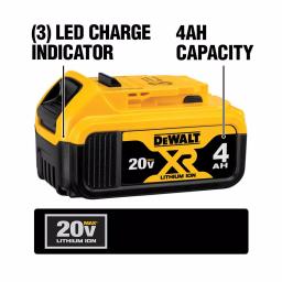 DEWALT 20V MAX Cordless 3/8 in. Right Angle Drill/Driver with 4.0Ah Battery thumbnail 3