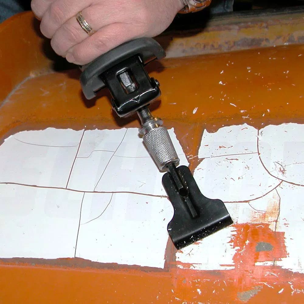 ReciproTool 2 in. Detail Scraper for Reciprocating Saws, Universal Adapter Compatible