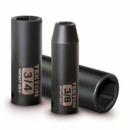TEKTON 12-Piece 3/8 in. Drive Deep Impact Socket Set, 5/16 to 1 in. SAE thumbnail 2