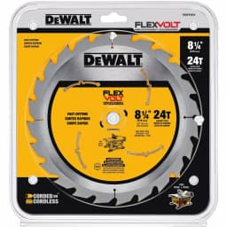 DEWALT FLEXVOLT 8-1/4 in. 24-Teeth Carbide-Tipped Table Saw Blade thumbnail 3