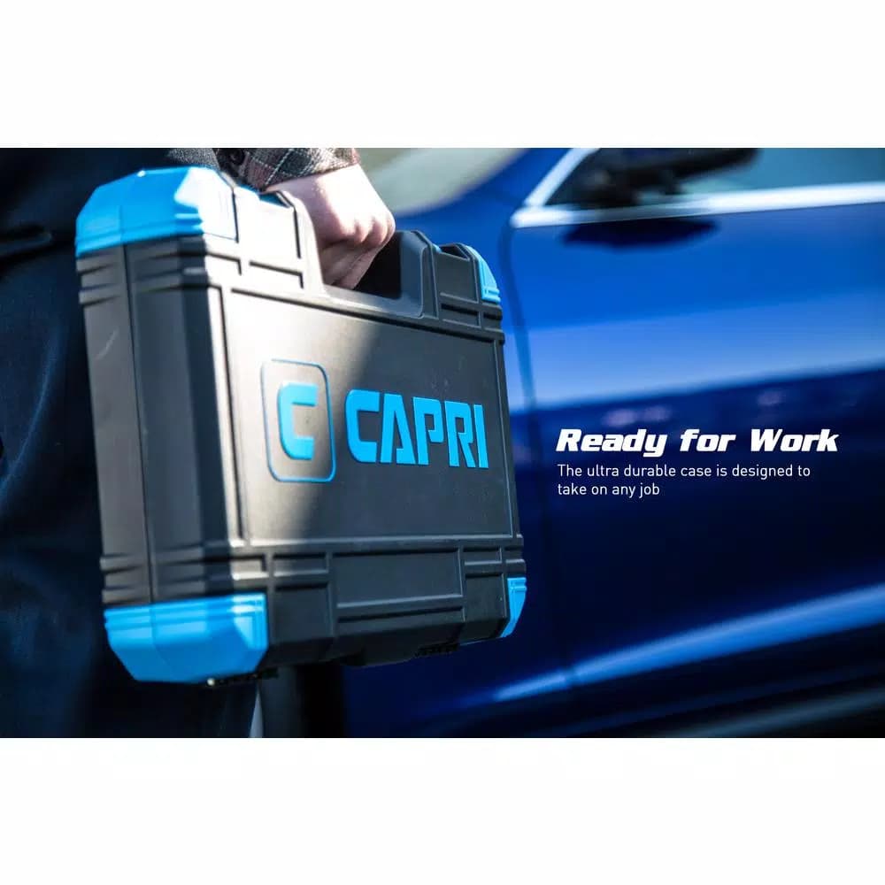 Capri Tools 51-Piece 1/4 in. Drive SAE/Metric Master Socket Set with Ratchet and Accessories