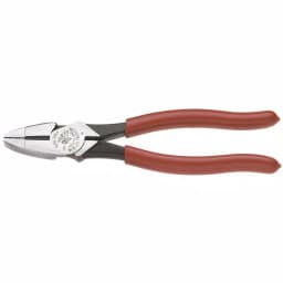 Klein Tools 9 in. Heavy Duty High Leverage Lineman's Side Cutting Pliers thumbnail 1