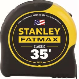 STANLEY FATMAX 35 ft. Tape Measure with 14 ft. Standout and BladeArmor thumbnail 1