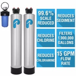 Pelican Water Pelican PSE2000 Whole House Water Filtration and NaturSoft Water Softener Alternative System, 15 GPM thumbnail 13
