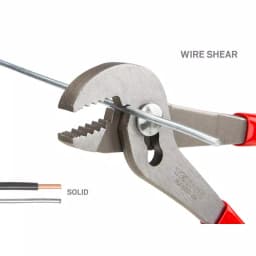 TEKTON 7 in. Angle Nose Slip Joint Pliers with Wire Shear thumbnail 8